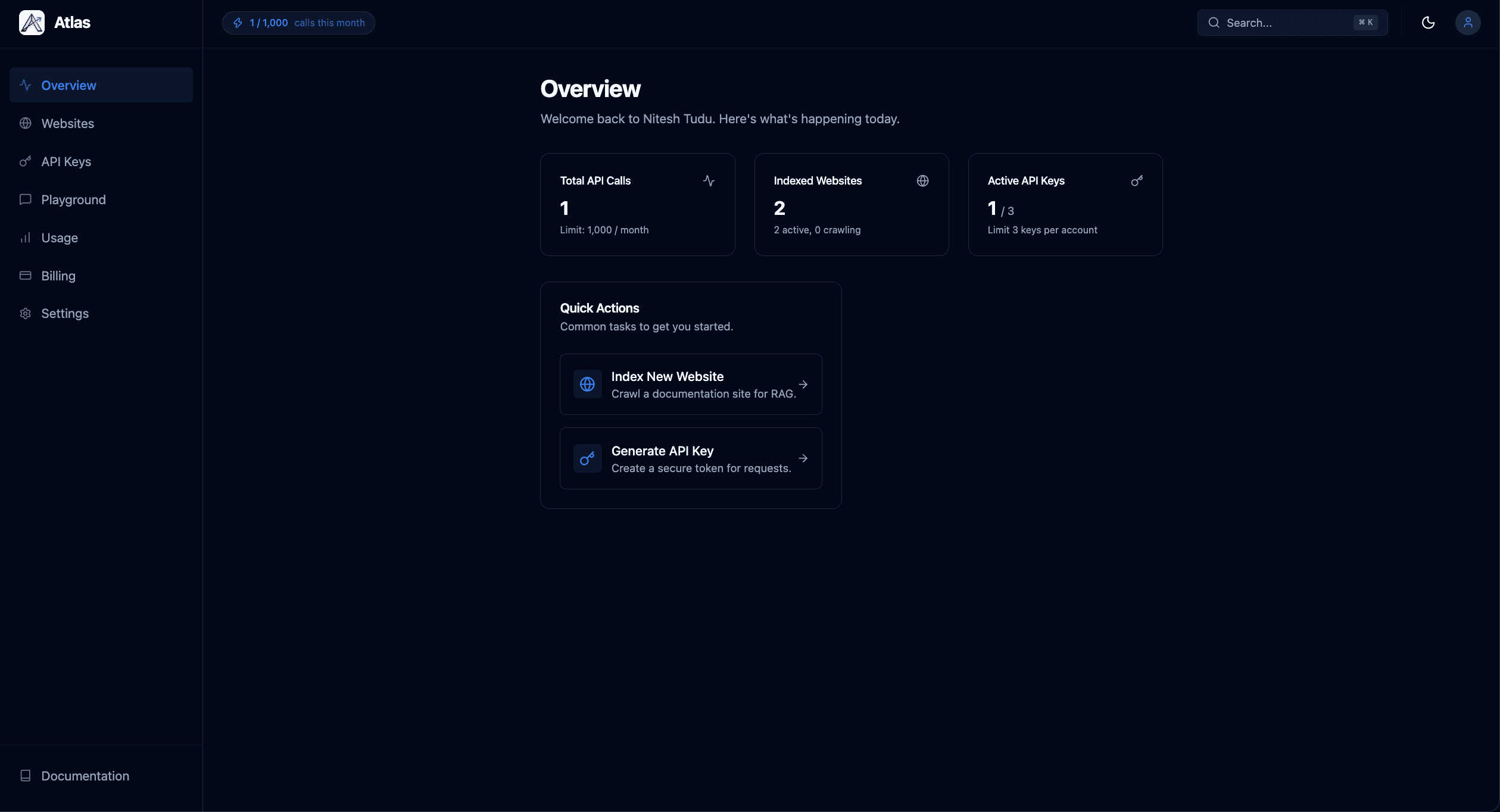 Atlas preview